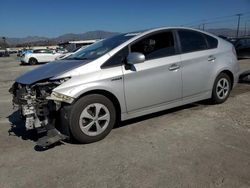 Salvage cars for sale from Copart Sun Valley, CA: 2015 Toyota Prius