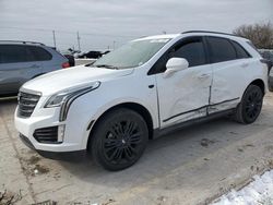 Salvage cars for sale at Oklahoma City, OK auction: 2017 Cadillac XT5 Premium Luxury