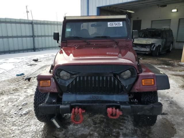 2001 Jeep Wrangler / TJ SE