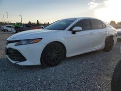 Salvage cars for sale at Mentone, CA auction: 2018 Toyota Camry L