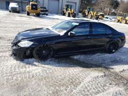 Salvage cars for sale at Mendon, MA auction: 2013 Mercedes-Benz S 550 4matic