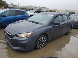 Salvage cars for sale at Martinez, CA auction: 2017 Subaru Impreza