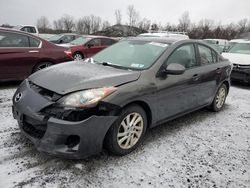 Salvage cars for sale at Duryea, PA auction: 2012 Mazda 3 I