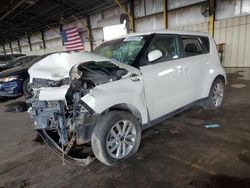 KIA salvage cars for sale: 2019 KIA Soul +