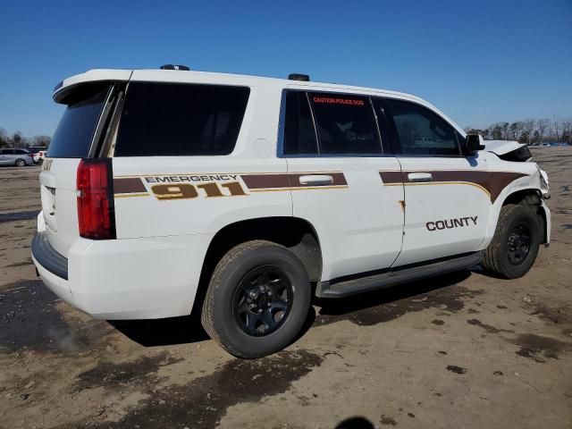 2018 Chevrolet Tahoe Police