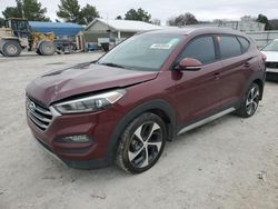 Salvage cars for sale at Prairie Grove, AR auction: 2017 Hyundai Tucson Limited