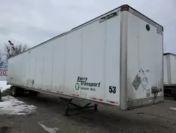 Salvage trucks for sale at Davison, MI auction: 2012 Great Dane DRY Van Trailer