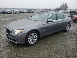 Salvage cars for sale at Antelope, CA auction: 2012 BMW 740 LI