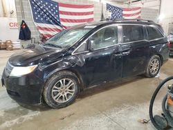 Salvage cars for sale at Columbia, MO auction: 2011 Honda Odyssey EXL