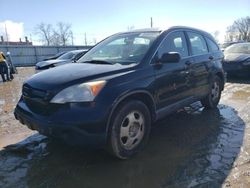 Salvage cars for sale at Lansing, MI auction: 2008 Honda CR-V LX