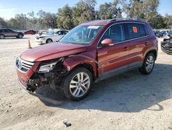 Volkswagen salvage cars for sale: 2010 Volkswagen Tiguan S