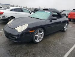 Salvage cars for sale at Rancho Cucamonga, CA auction: 2002 Porsche 911 Carrera 2