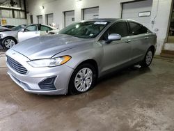 Salvage cars for sale from Copart Chicago Heights, IL: 2020 Ford Fusion S