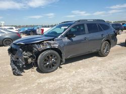 Salvage cars for sale at Houston, TX auction: 2024 Subaru Outback Onyx Edition XT