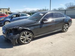 Salvage cars for sale at Wilmer, TX auction: 2018 Mercedes-Benz C300