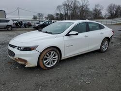 Salvage cars for sale at Gastonia, NC auction: 2018 Chevrolet Malibu LT