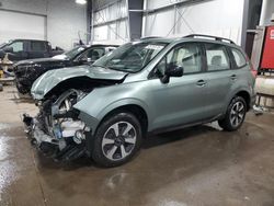 Salvage cars for sale at Ham Lake, MN auction: 2018 Subaru Forester 2.5I