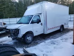 Salvage trucks for sale at West Warren, MA auction: 2023 Chevrolet Express G4500