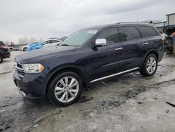 2011 Dodge Durango Crew en venta en Wayland, MI