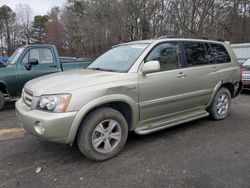 Toyota Highlander Vehiculos salvage en venta: 2003 Toyota Highlander Limited