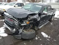 Salvage trucks for sale at New Britain, CT auction: 2015 GMC Canyon SLT