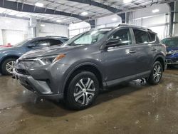 Salvage cars for sale at Ham Lake, MN auction: 2018 Toyota Rav4 LE