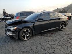 Salvage cars for sale at Colton, CA auction: 2021 Honda Accord Sport