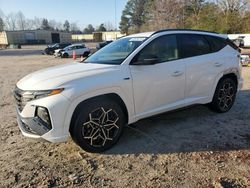 Salvage cars for sale at Knightdale, NC auction: 2022 Hyundai Tucson N Line