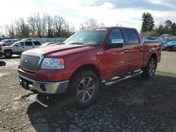 Salvage cars for sale at Portland, OR auction: 2008 Ford F150 Supercrew