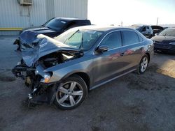 Salvage cars for sale at Tucson, AZ auction: 2014 Volkswagen Passat SE