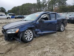 Salvage cars for sale at Seaford, DE auction: 2012 Volkswagen Passat SEL