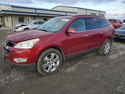 Chevrolet Traverse lt salvage cars for sale: 2012 Chevrolet Traverse LT