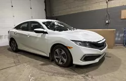 Honda salvage cars for sale: 2019 Honda Civic LX