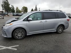 Toyota salvage cars for sale: 2018 Toyota Sienna XLE