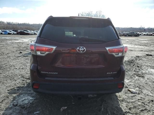 2016 Toyota Highlander XLE