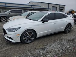 Salvage cars for sale at Earlington, KY auction: 2021 Hyundai Sonata SEL Plus