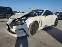 Salvage cars for sale at Grand Prairie, TX auction: 2022 Toyota GR 86 Premium