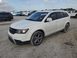 Salvage cars for sale at Houston, TX auction: 2018 Dodge Journey Crossroad