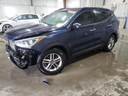 Salvage cars for sale at Albany, NY auction: 2017 Hyundai Santa FE Sport