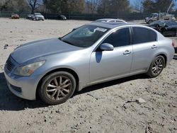 Salvage cars for sale at Madisonville, TN auction: 2007 Infiniti G35