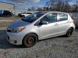 Salvage cars for sale at Gastonia, NC auction: 2012 Toyota Yaris