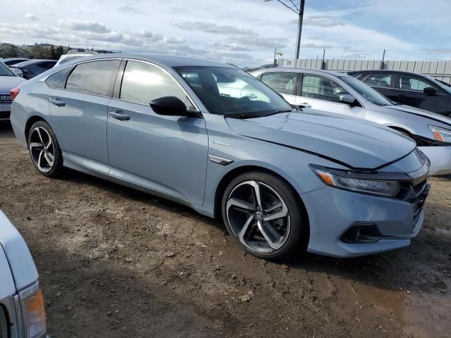 2022 Honda Accord Hybrid Sport