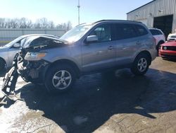 Salvage cars for sale at Rogersville, MO auction: 2008 Hyundai Santa FE GLS