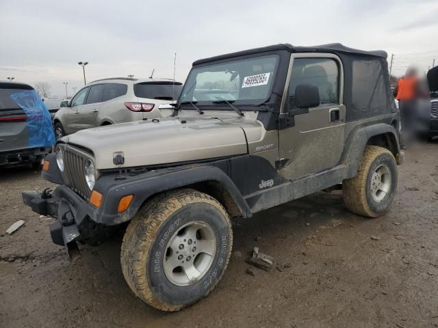 2003 Jeep Wrangler / TJ Sport