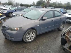 Salvage cars for sale from Copart San Martin, CA: 2007 Mazda 3 I