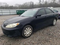 Salvage cars for sale at Augusta, GA auction: 2005 Toyota Camry LE