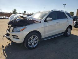 Salvage cars for sale at Gaston, SC auction: 2013 Mercedes-Benz ML 350 4matic