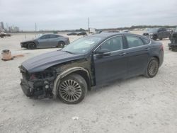 Salvage cars for sale at New Braunfels, TX auction: 2014 Ford Fusion Titanium