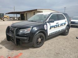 Salvage cars for sale at Temple, TX auction: 2017 Ford Explorer Police Interceptor