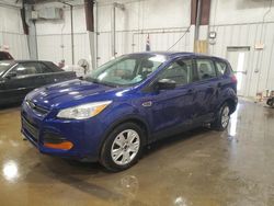 Salvage cars for sale from Copart Franklin, WI: 2016 Ford Escape S